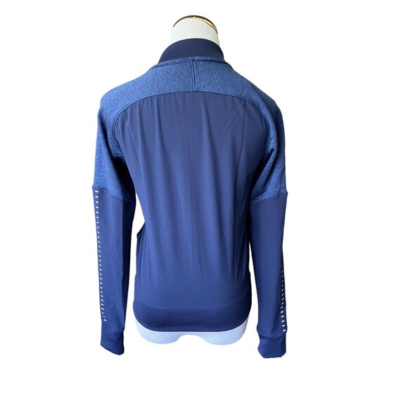 Under Armour Women Qualifier Hybrid Warm Up Jacket Size XS Blue Cold Gear Zip Up - Picture 5 of 15